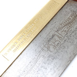 SOLD - Tyzack Brass Back Dovetail Saw No.120 - 20tpi - 8" (Beech)