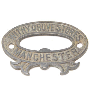 Old Withy Grove Stores, Manchester Sign