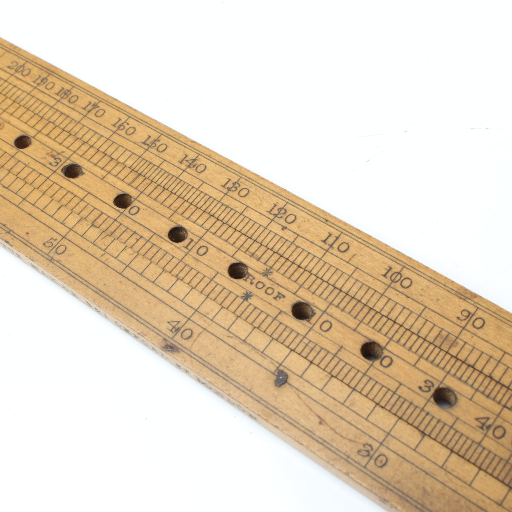 SOLD - Old Loftus Brewers Slide Rule (Boxwood) – OldTools.co.uk