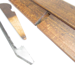 Moseley & Son Wooden Side Rebate Plane (Beech)