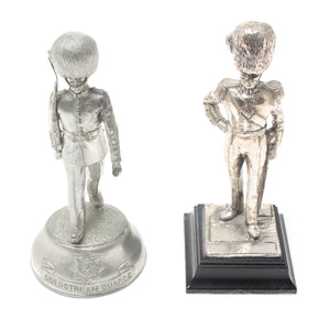2x Pewter Royal Guard Soldier Figures