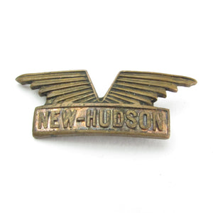 Old 'New Hudson' Motorcycle Bike Badge