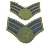 2x US Sergeant Patch Badges