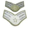 2x US Sergeant Patch Badges