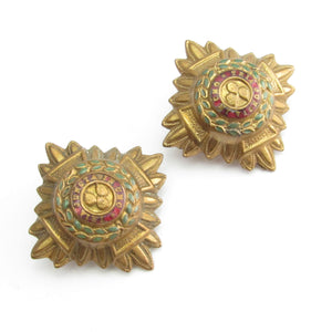 Old Military Badges (Pair)
