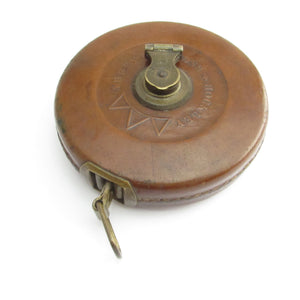 Hockley Abbey Leather Tape Measure No. 2601 - 50ft