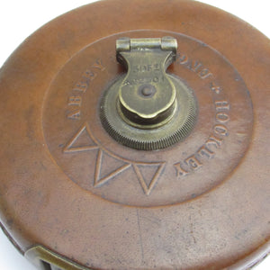 Hockley Abbey Leather Tape Measure No. 2601 - 50ft