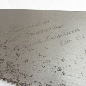 SOLD - Tyzack Saw No. 118 - 26" - 7tpi (Apple)
