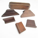 SOLD - Collection Of Old Templates (Beech, Mahogany)