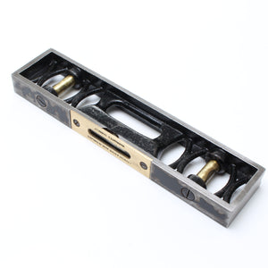 SOLD: Old Ornate Rabone Spirit Level – 9 inch
