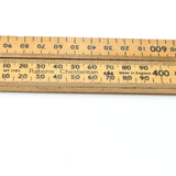 Old Rabone Chesterman Folding Rule No. 1161 - Metric