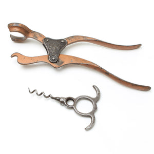 Old Lund Lever-Action Corkscrew