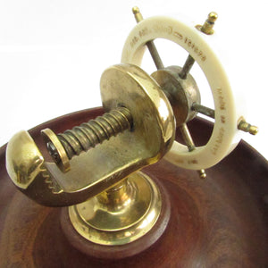 Old Ships Wheel Nutcracker – 7 inch