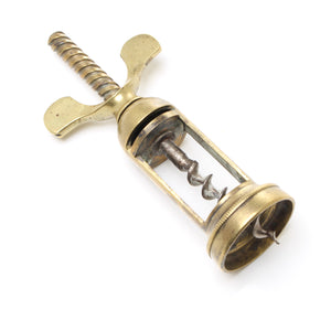 SOLD - Antique Brass Corkscrew