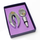 Royal Mint Corkscrew and Bottle Stop Boxset