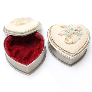 Pair Of Heart Shaped Pots