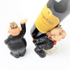 SOLD - Novelty Wine Waiter Wine Bottle and Corkscrew Holder