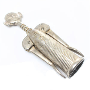SOLD - Old Sommelier Quirky Character Corkscrew