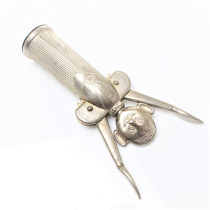 SOLD - Old Sommelier Quirky Character Corkscrew