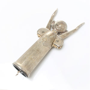 SOLD - Old Sommelier Quirky Character Corkscrew
