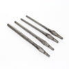 4x Old Thomson Notched Drill Bits