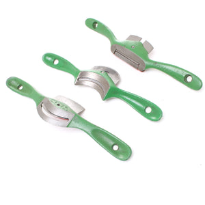 SOLD - 3x Kunz Spokeshaves - Concave, Convex, No. 53