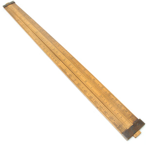 Old Dring & Fage Brewers Slide Rule (Boxwood)