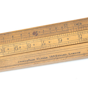 SOLD - Old Dring & Fage Brewers Slide Rule (Boxwood)
