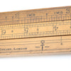 SOLD - Old Dring & Fage Brewers Slide Rule (Boxwood)