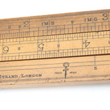 Old Dring & Fage Brewers Slide Rule (Boxwood)