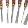 SOLD - 6 Wm. Marples Carving Tools – Rosewood - UK ONLY