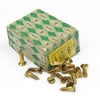 26 Nettlefolds CSK Brass Screws – 1/2” x 6 - OldTools.co.uk