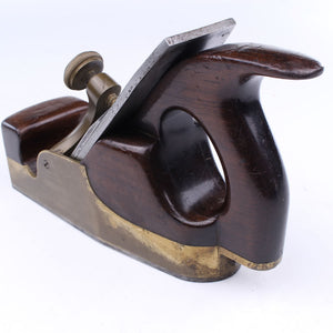 Brass Infill Smoothing Plane – Rosewood - OldTools.co.uk