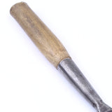 T Wales & Sons Swan Neck Mortice Chisel - 1/2 Inch - OldTools.co.uk