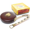 SOLD - Chesterman Leather Cased Tape Measure – 50ft