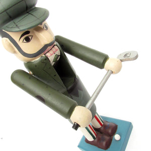 Decorative Collectable Nutcracker - Golfer - OldTools.co.uk