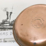 HMS Dreadnought Pin Tray and Postcard - OldTools.co.uk