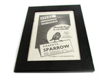 1950's Framed Sparrow Steel & Co Picture - Size: A5 - OldTools.co.uk