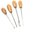 4x Small Carving Tool Set