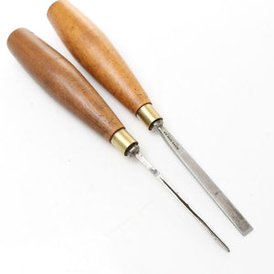 2x Sloyd Wood Carving Tools - Chisel and Veining